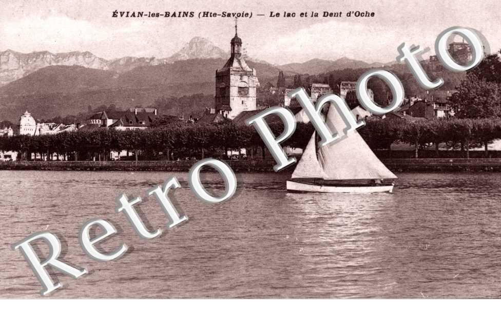 le lac et la Dent d&#039;Oche