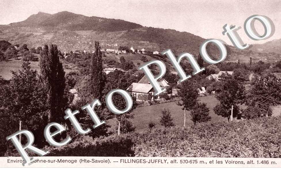 FILLINGES-JUFFLY. Vue generale