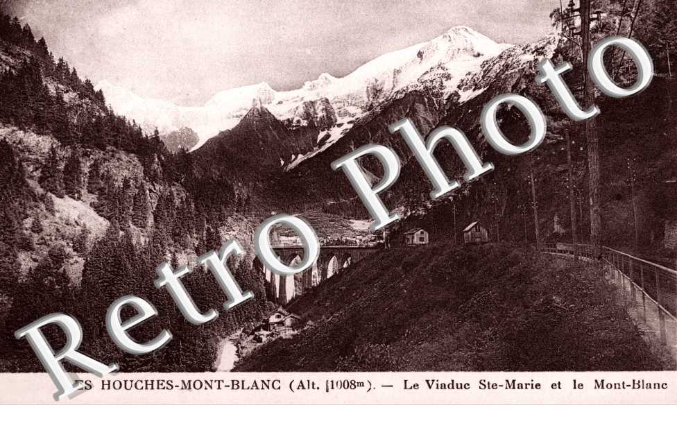 le Viaduc Sainte-Marie et le Mont Blanc