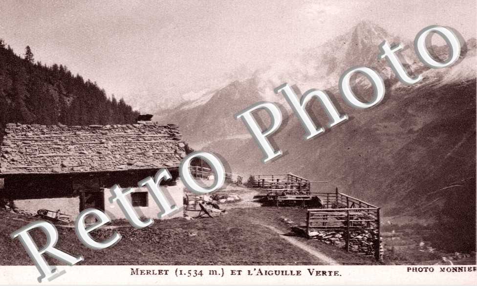 Merlet et l&#039;Aiguille Verte
