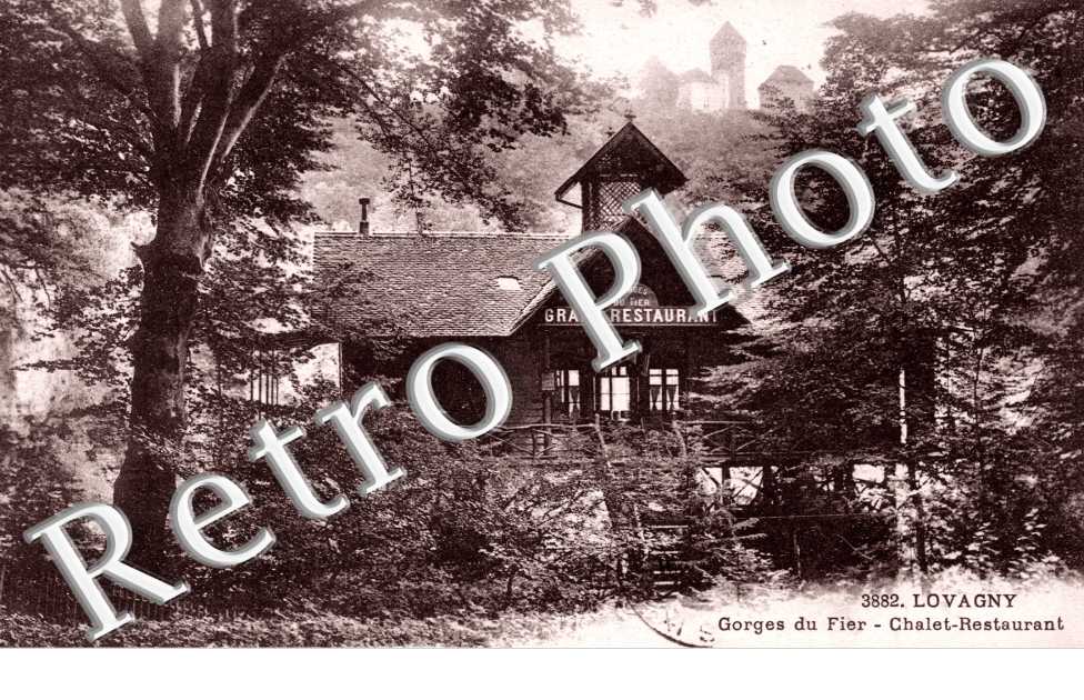 gorges du Fier, chalet-restaurant