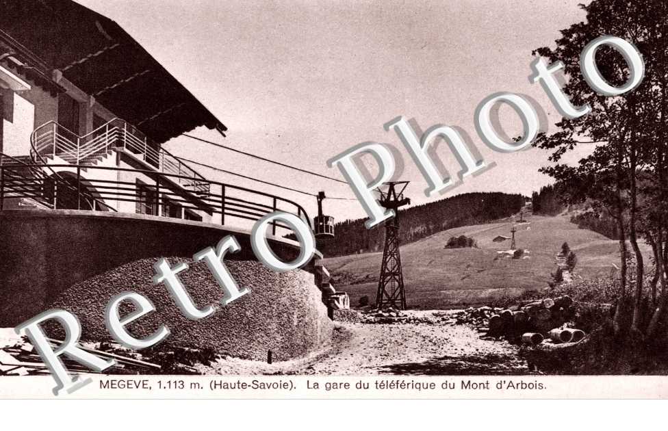 La Gare du teleferique du Mont d&#039;Arbois