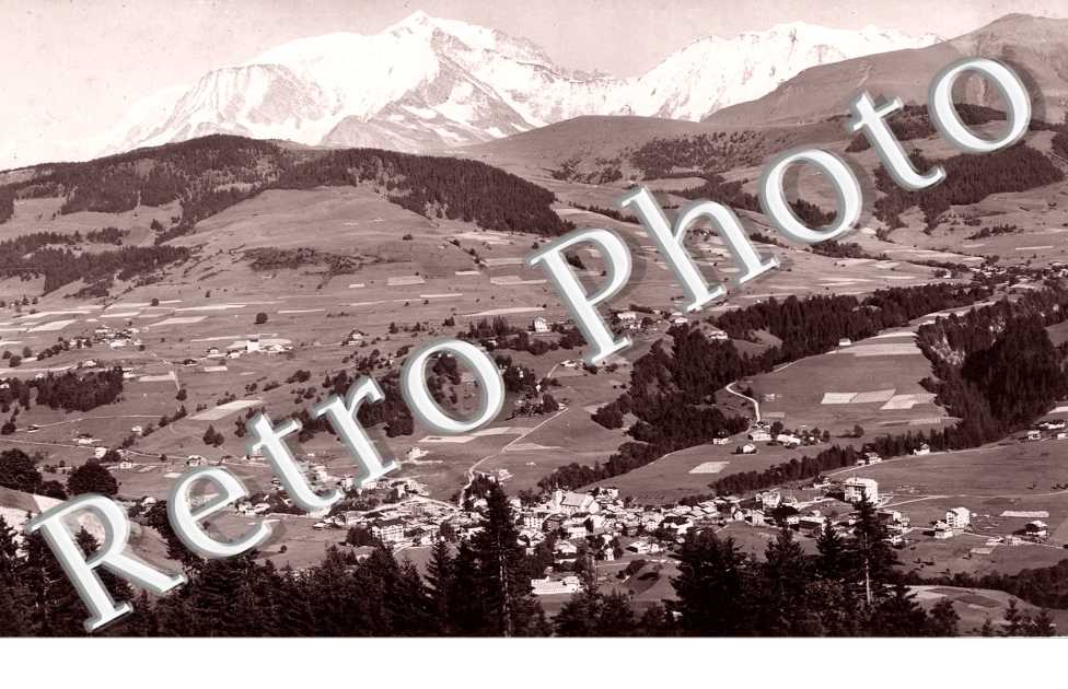Vue Generale et le Mont Blanc