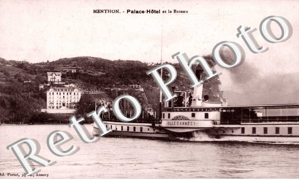 palace hotel et la bateau