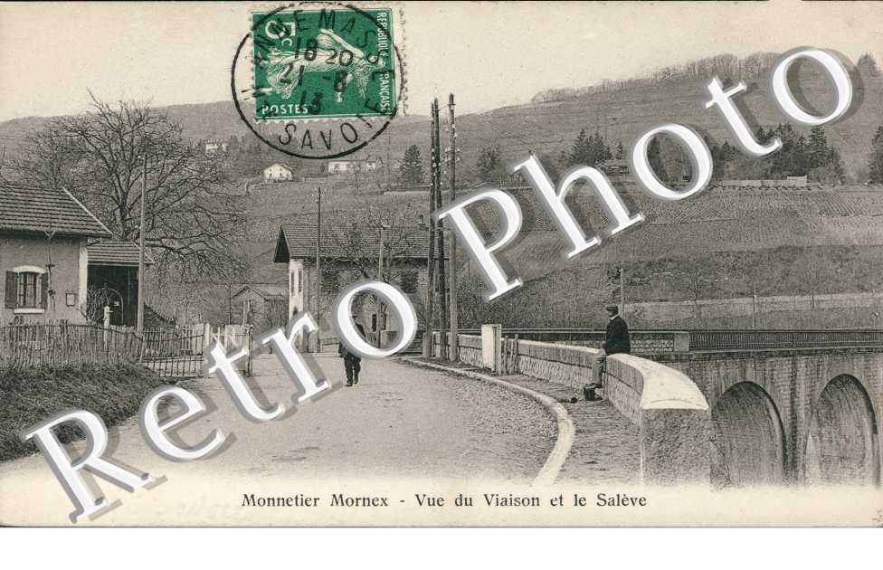 MORNEX. vue du viaison et du saleve