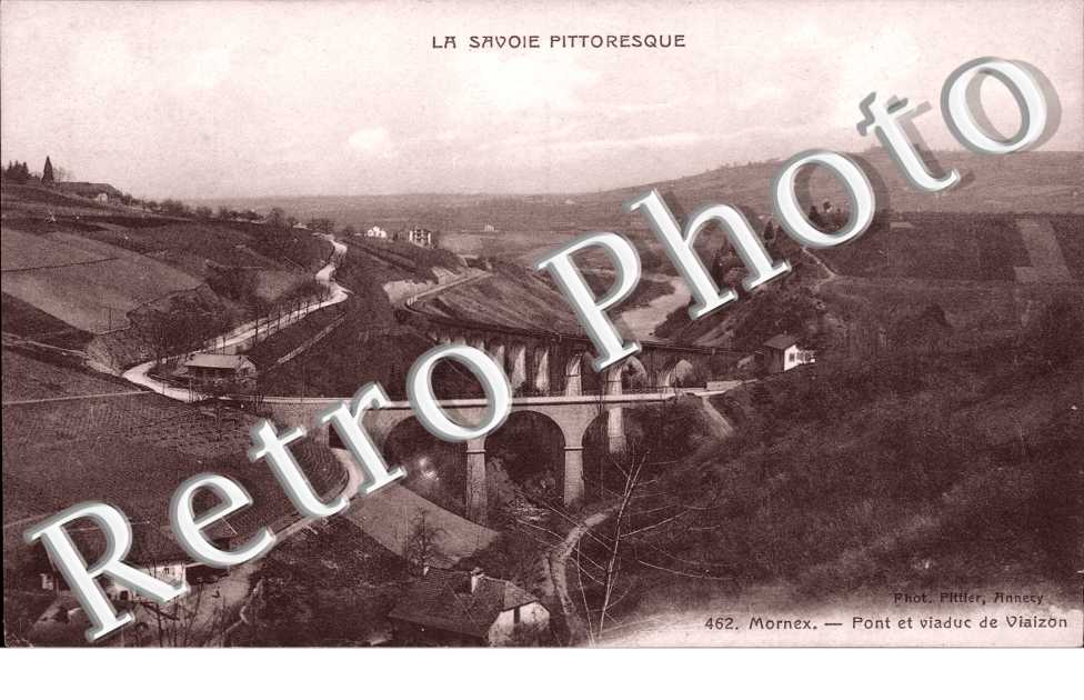 MORNEX. pont et viaduc de viaizon