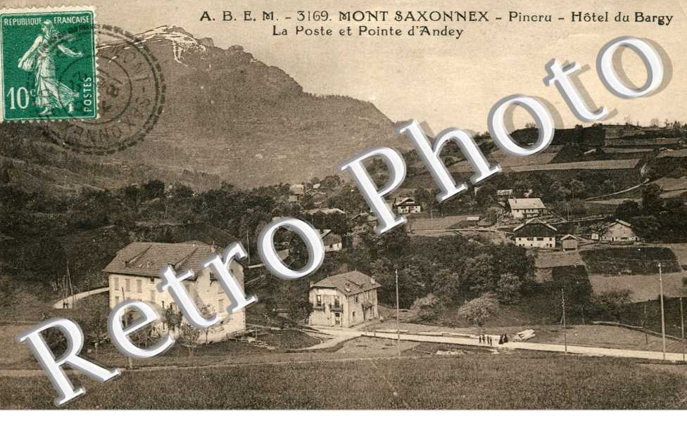 Pincru - Hôtel du Bargy - La Poste et Pointe d&#039;Andey