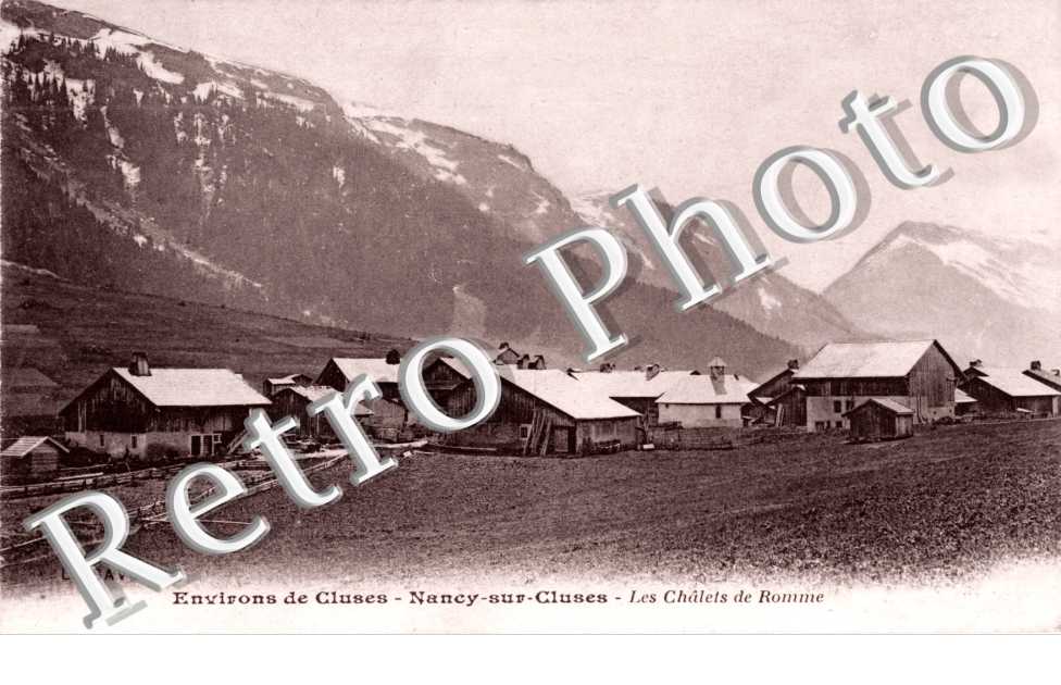 les châlets de Romme