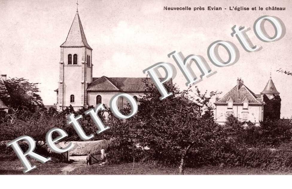 l&#039;eglise et le chateau
