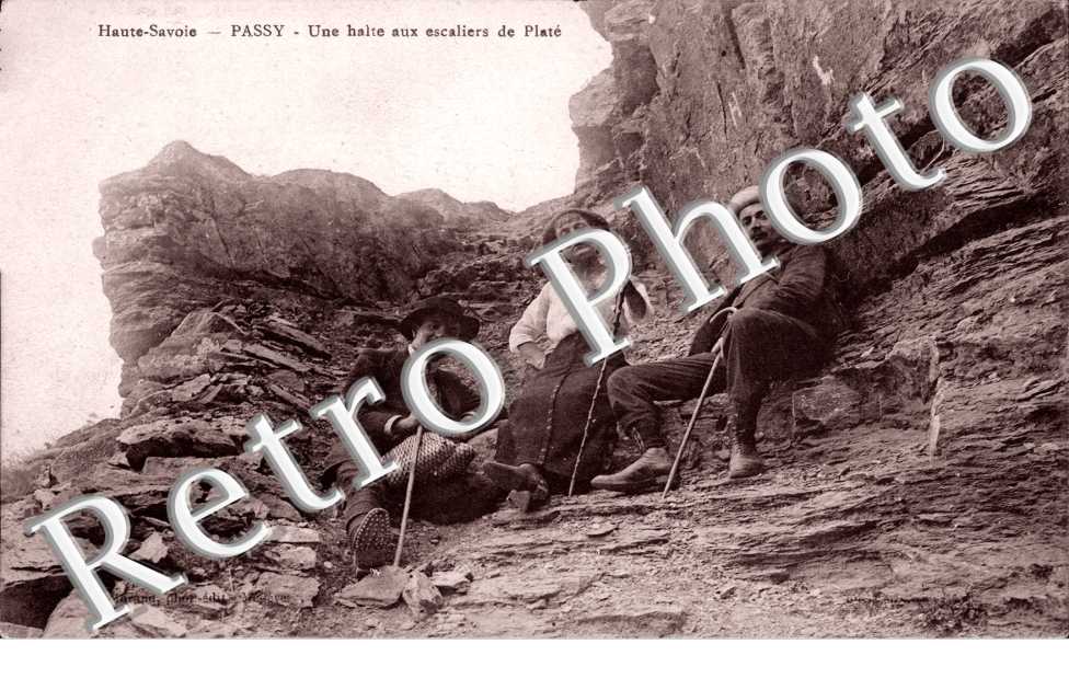 une halte aux escaliers de  Plate