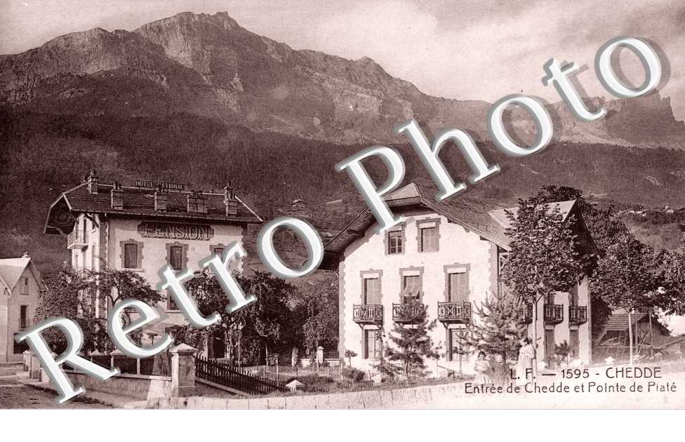 CHEDDE  entree et pointe de  Plate