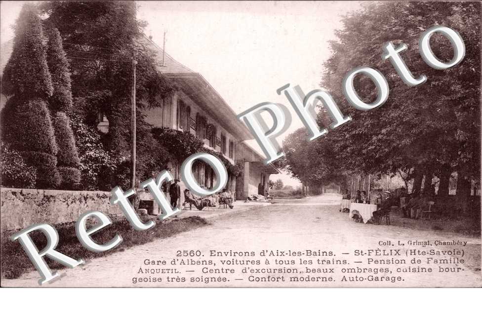 Gare d&#039;Albens, Pension de Famille, Anquetil