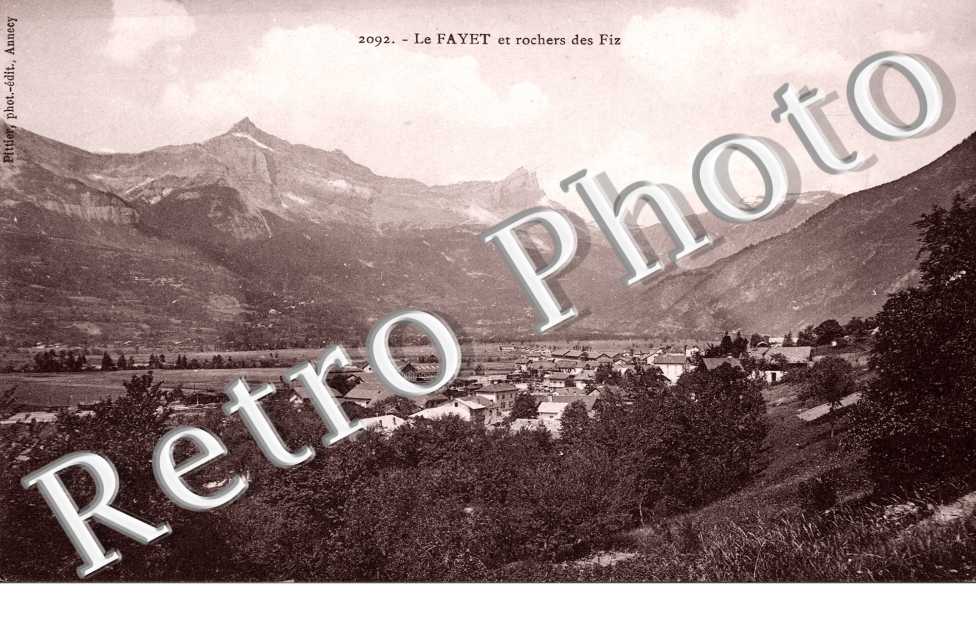 Le Fayet et Rochers des Fiz