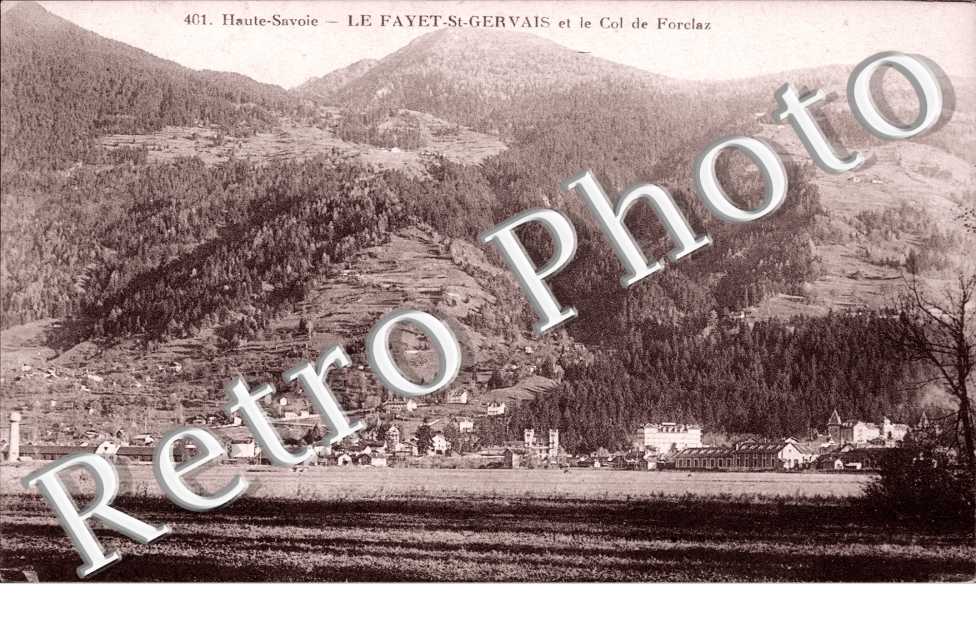 Le Fayet et le Col de Forclaz