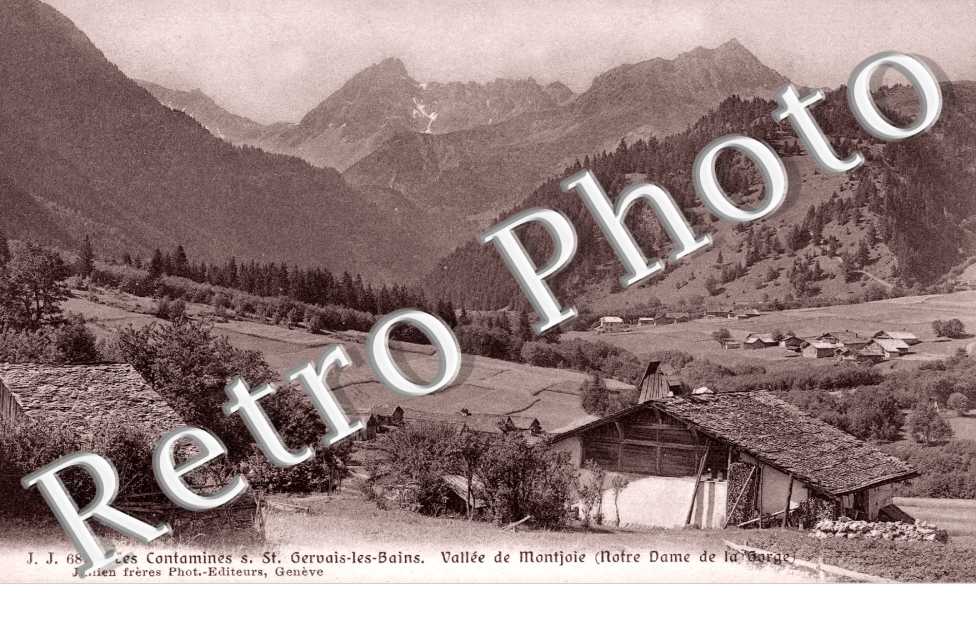 Les Contamines, Vallee de Montjoie (Notre Dame de la Gorge)