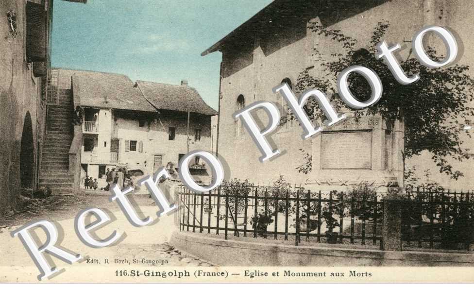Eglise et Monument aux Morts