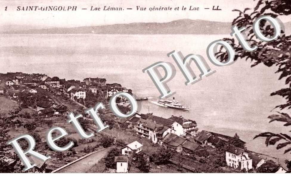 Lac Leman, Vue generale