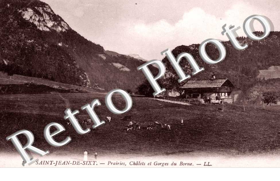 prairies, chalets et gorges du Borne