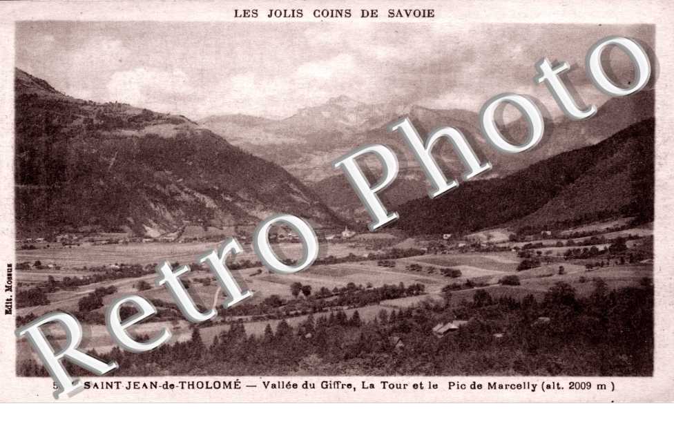 Vallee du Giffre, la Tour et le Pic de Marcelly