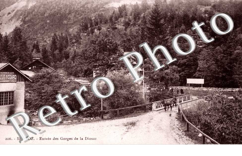 Entree des Gorges de la Diosaz