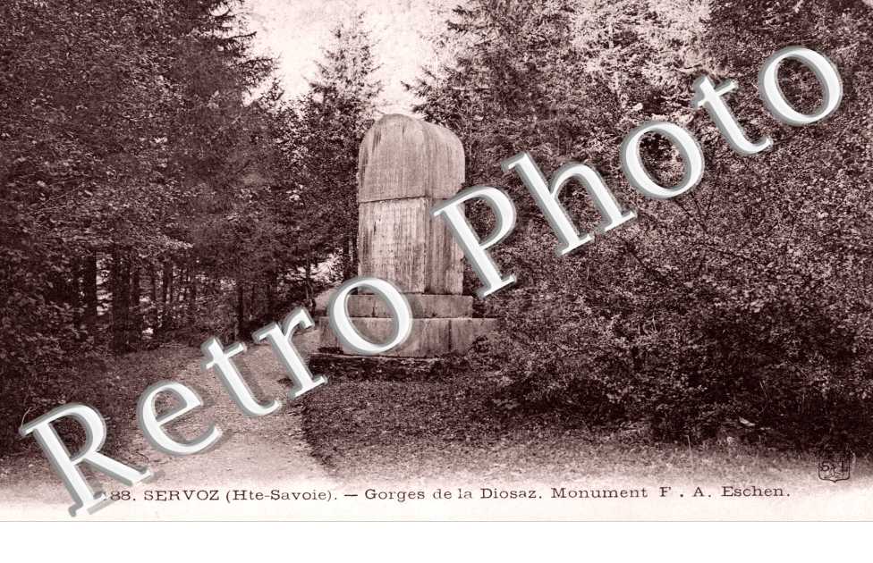 Gorges de la Diosaz, Monument F. A. Eschen