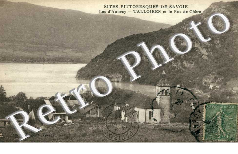 Vue generale et le Roc de Chere