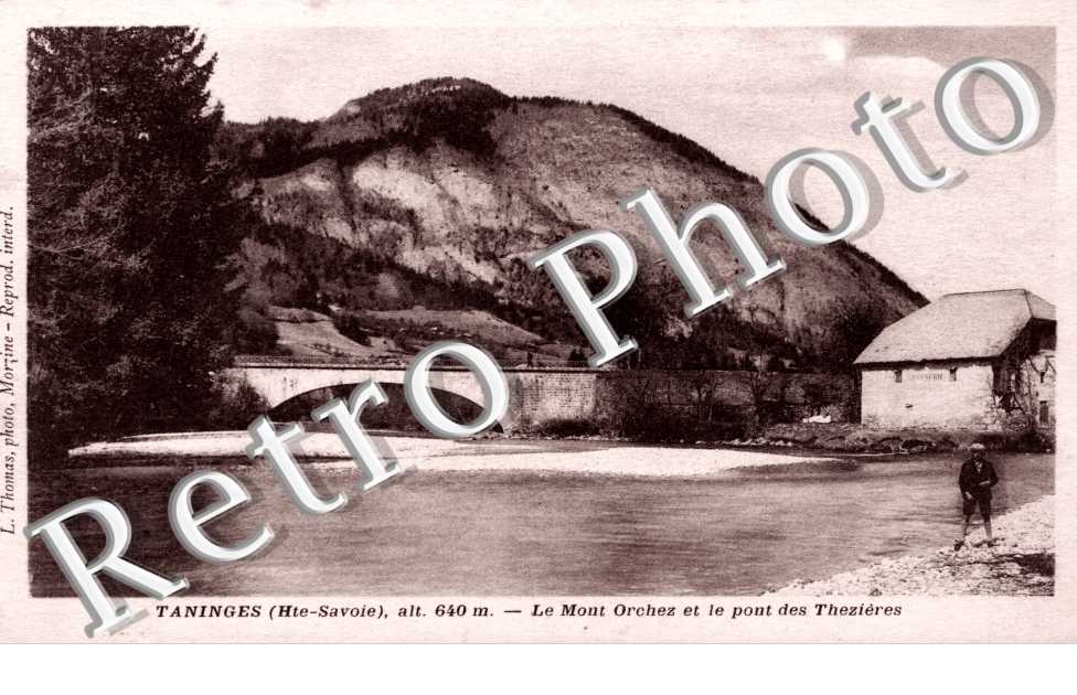 Le Mont Orchez et le Pont des Thezieres