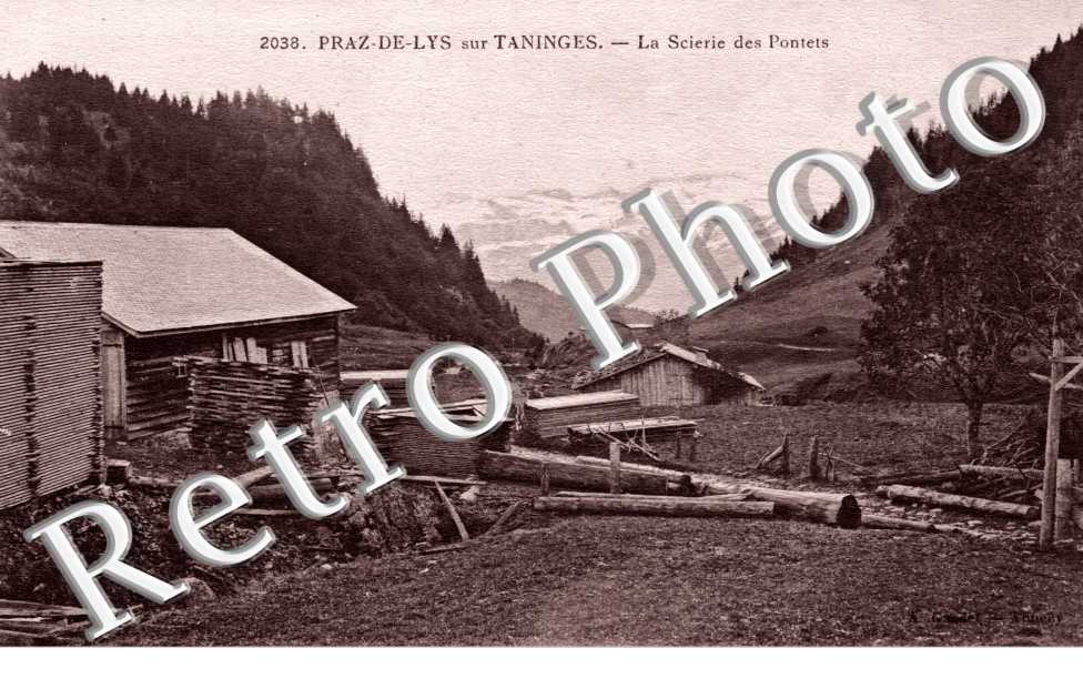 Praz de Lys, la Scierie des Pontets