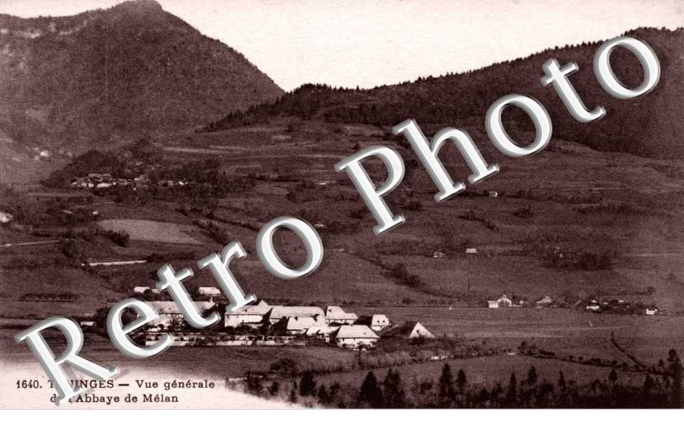 Vue generale de l'Abbaye de Melan