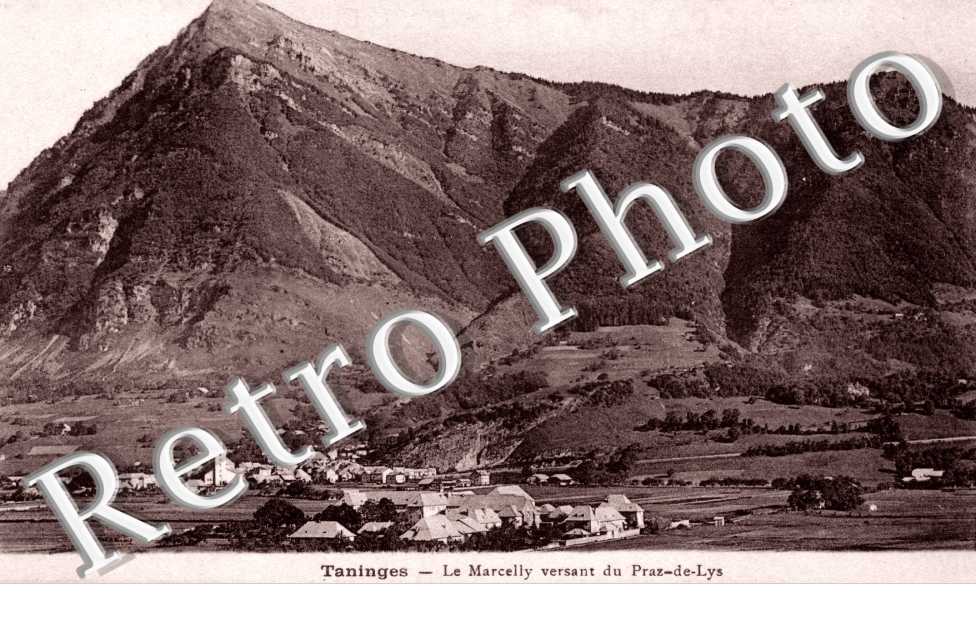 Le marcelly versant du Praz de Lys