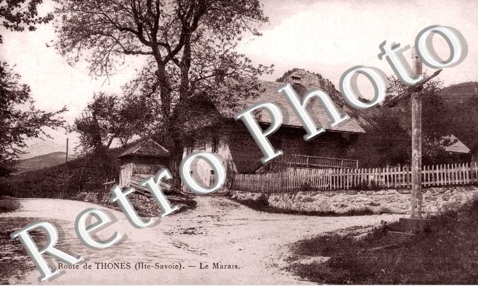 Route de Thones  -  Le Marais