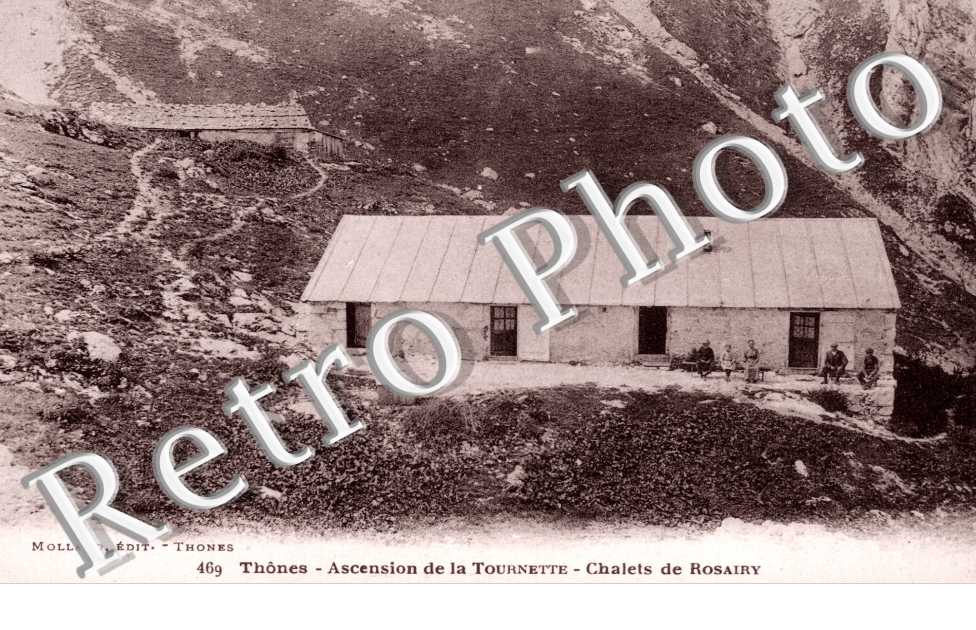 Ascension de la Tournette, Chalets de Rosairy