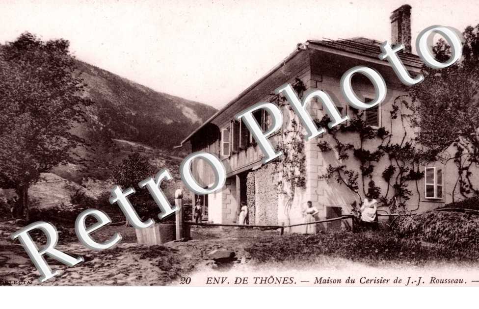 Maison du Cerisier de J.J Rousseau