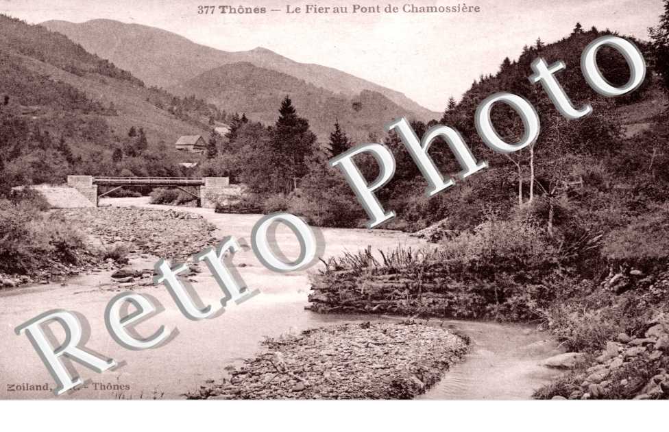 Le Fier au Pont de Chamossiere