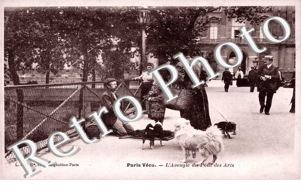  l&#039;aveugle du Pont des Arts