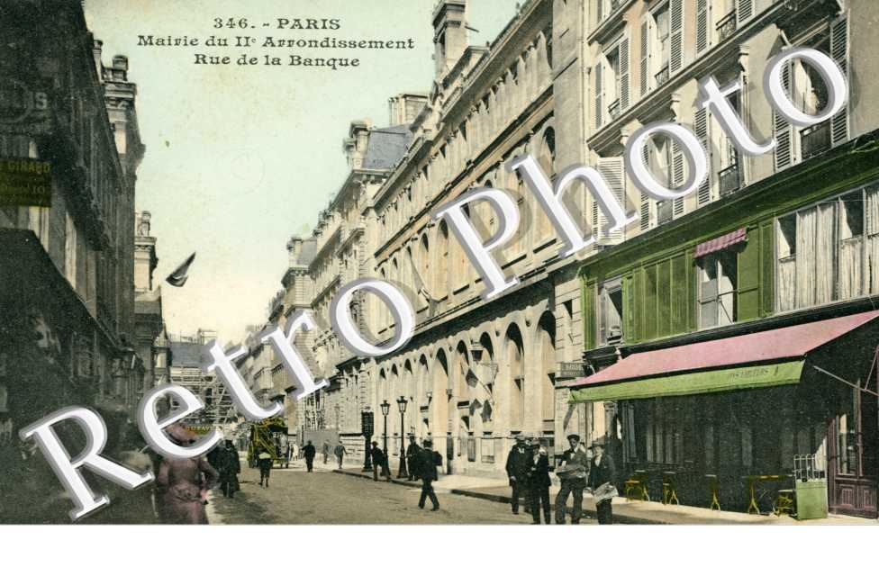 la rue de la banque Mairie du 2eme