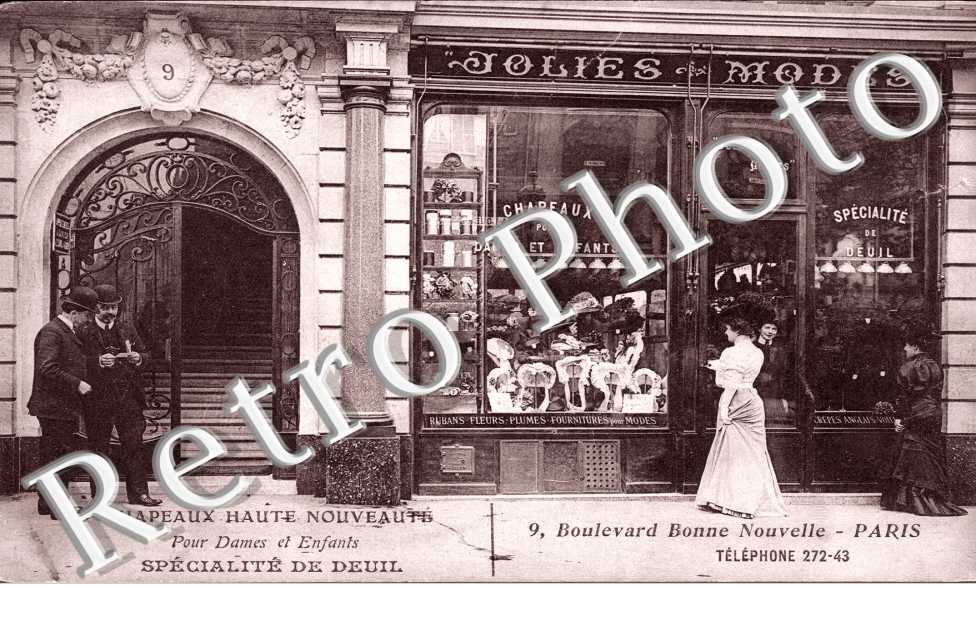 Jolies Modes, 9, Boulevrad Bonne Nouvelle