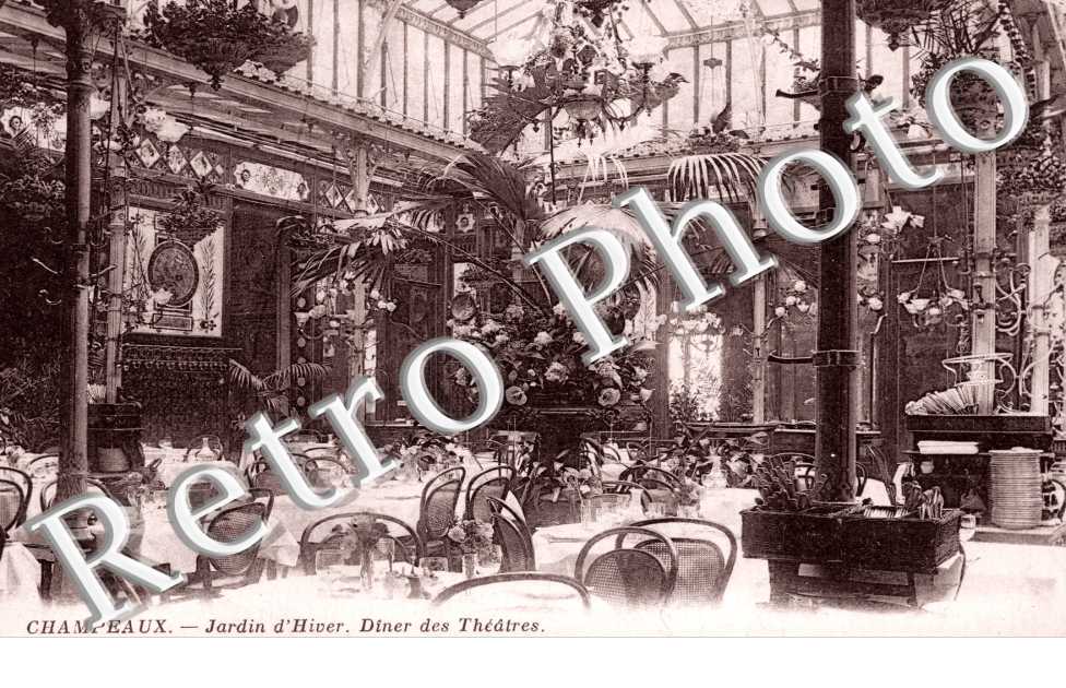 Place de la Bourse Champeaux, Jardin d&#039;Hiver, Diner des Theatres