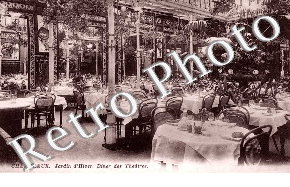 Place de la Bourse Champeaux, Jardin d&#039;Hiver, Diner des Theatres