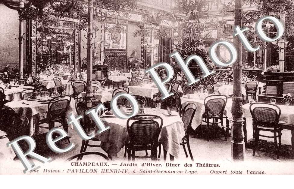 Champeaux, Jardin d&#039;Hiver, Diner des Theatres Place de la Bourse