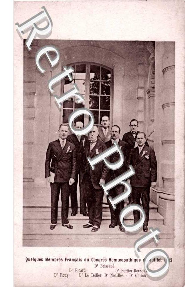 Membres Francais du Congres Homoeopathique de Juillet 1932