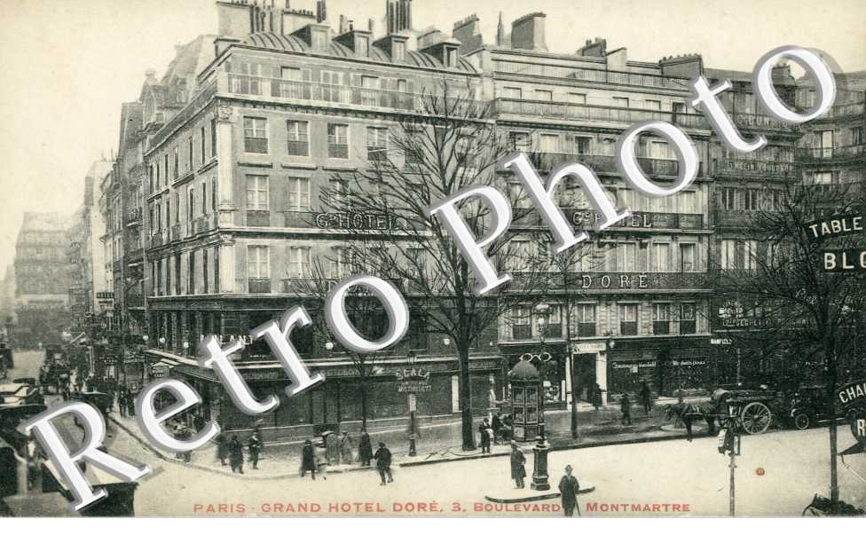 Grand Hotel Dore, Boulevard Montmartre