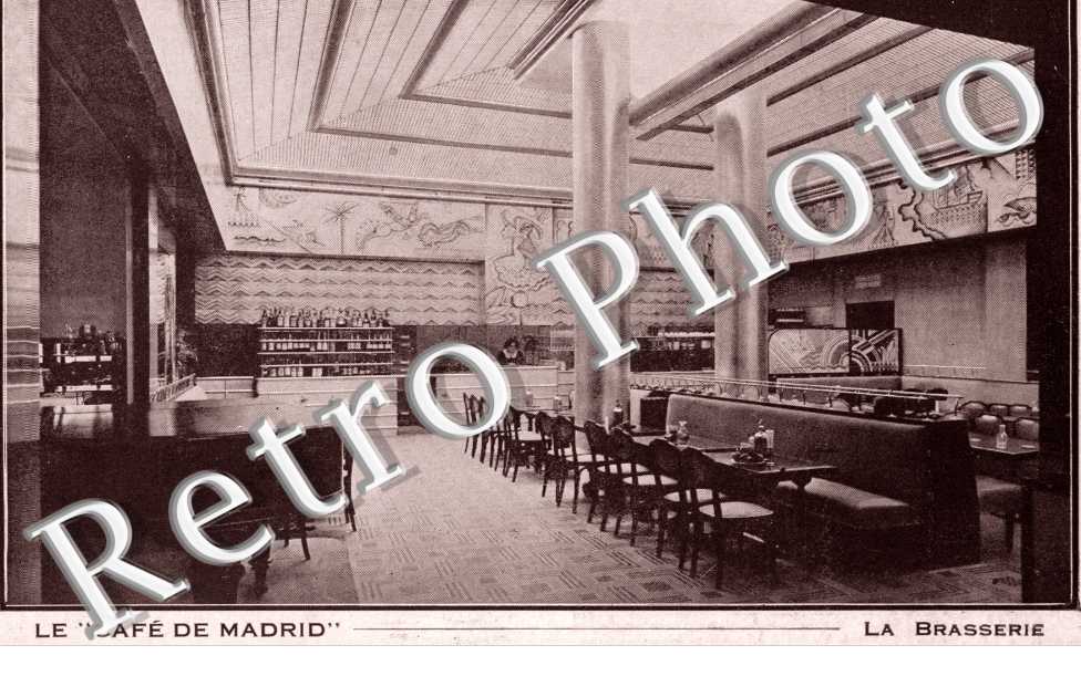 Le Cafe de Madrid, la Brasserie 6-8 boulevard Montmartre