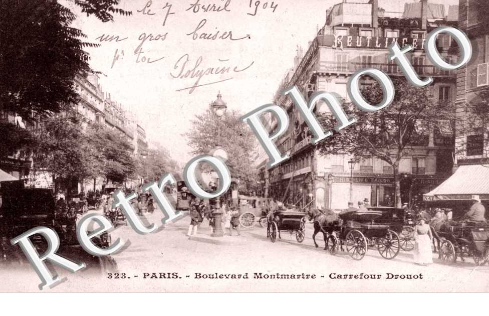 Boulevard Montmartre Carrefour Drouot