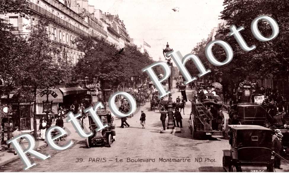 le boulevard Montmartre
