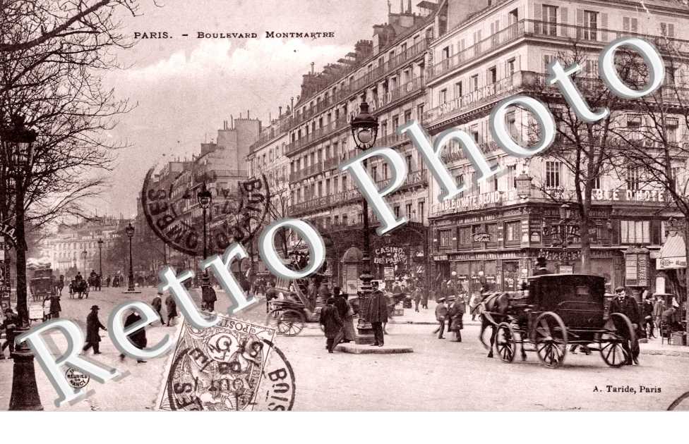 le boulevard Montmartre