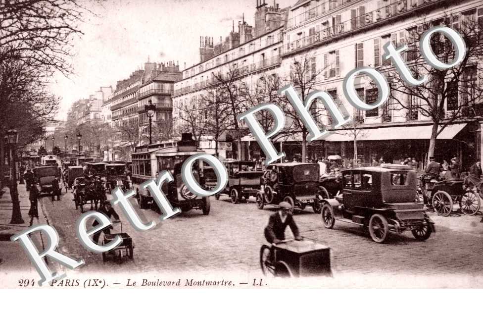 le boulevard Montmartre