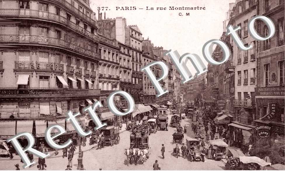 la rue Montmartre