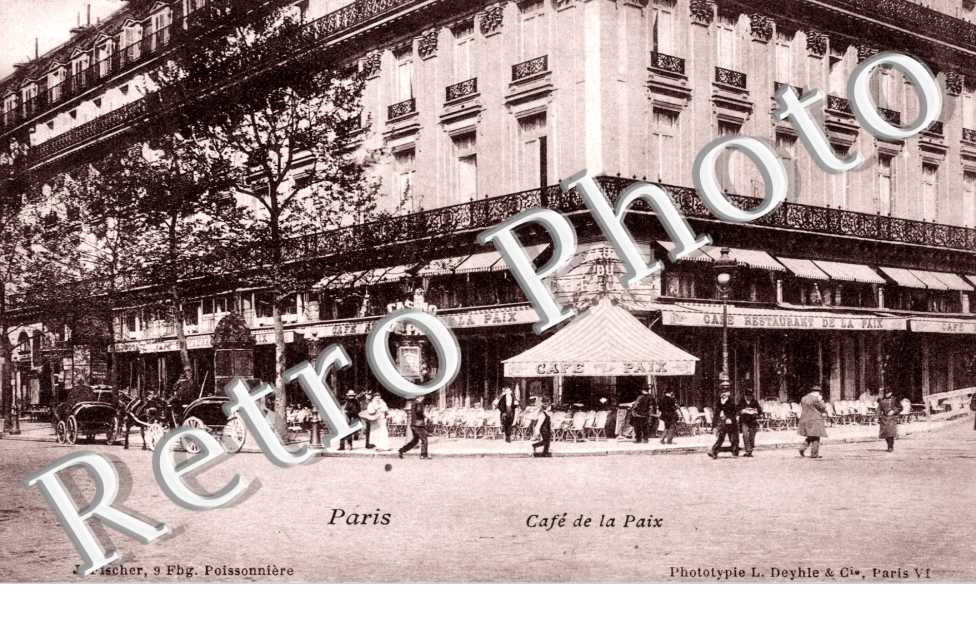Cafe de la Paix - place de l&#039;Opéra