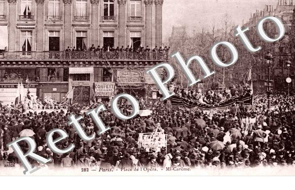 Place de l&#039;Opera, Mi-Careme